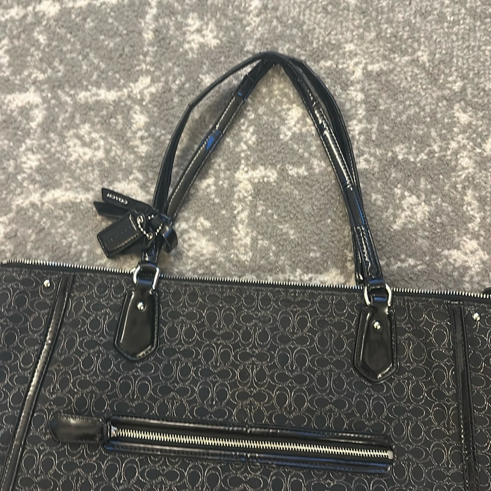 Coach Patterned Tote Bag - Picture 3 of 16
